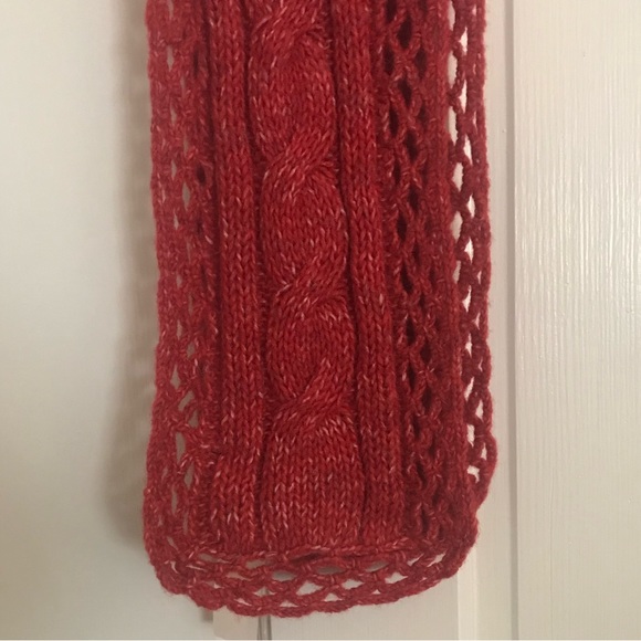 NEW New York & Co Cable Knit SCARF NWT - Picture 5 of 6